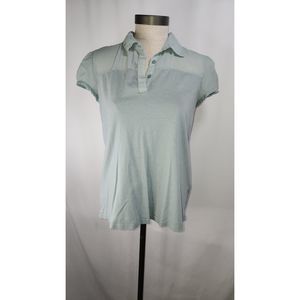Banana Republic light green short sleeve collared shirt size small